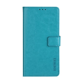 idewei Crazy Horse Texture Horizontal Flip Leather Case with Holder & Card Slots & Wallet, For Huawei Honor 30