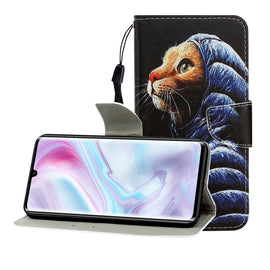 Colored Drawing Horizontal Flip Leather Case with Holder & Card Slot & Wallet, For Galaxy A31, For LG K61, For LG V60