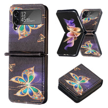 Load image into Gallery viewer, Colored Drawing Leather Phone Case