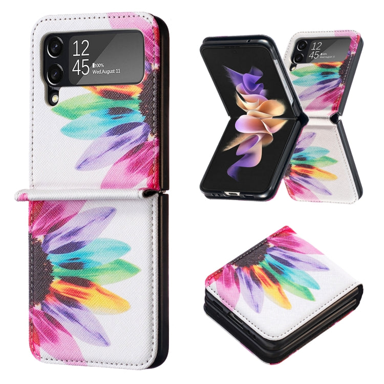 Colored Drawing Leather Phone Case