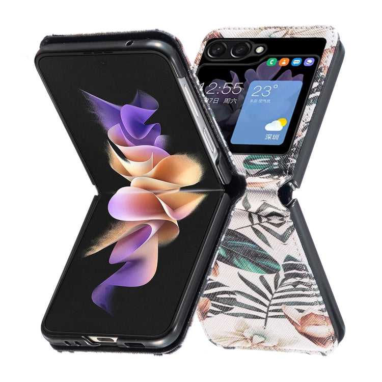 Colored Drawing Leather Phone Case