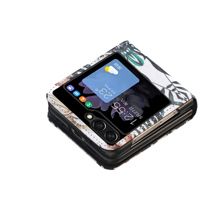 Colored Drawing Leather Phone Case