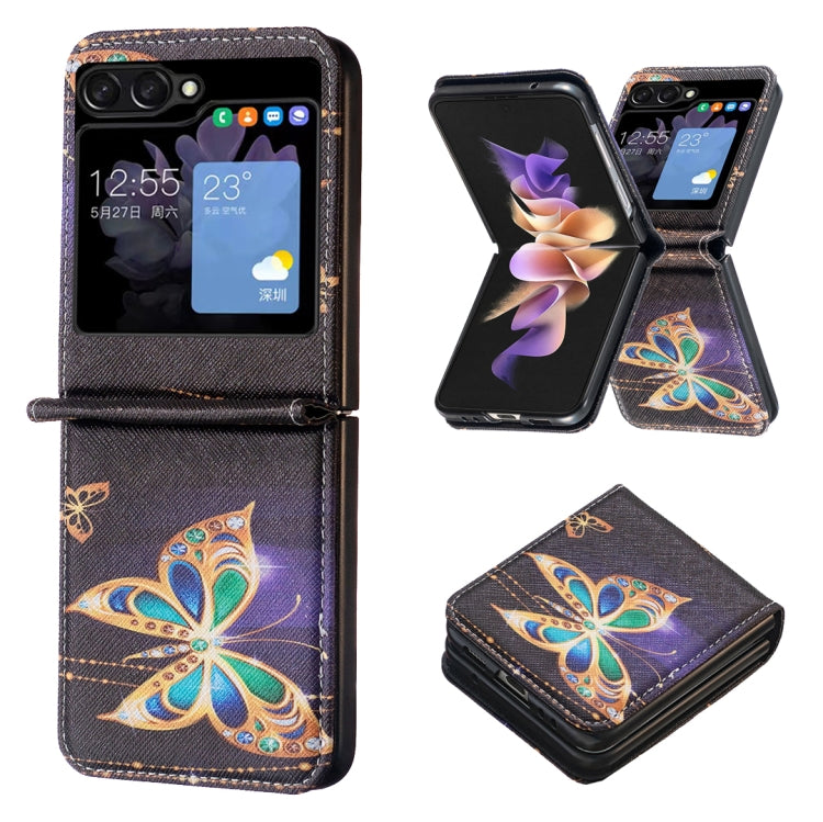 Colored Drawing Leather Phone Case