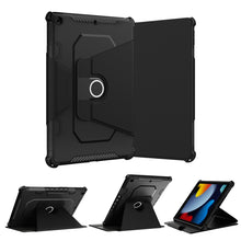 Load image into Gallery viewer, 360 Degree Rotating Armored Smart Tablet Leather Case, For iPad 9.7 2018/2017 / Air 1/Air 2, For iPad 10.2 2021, For Samsung Galaxy Tab A8 10.5 2021