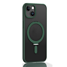 Load image into Gallery viewer, Skin Feel MagSafe Shockproof Protective Phone Case with Holder, For iPhone 14, For iPhone 14 Plus, For iPhone 14 Pro, For iPhone 14 Pro Max