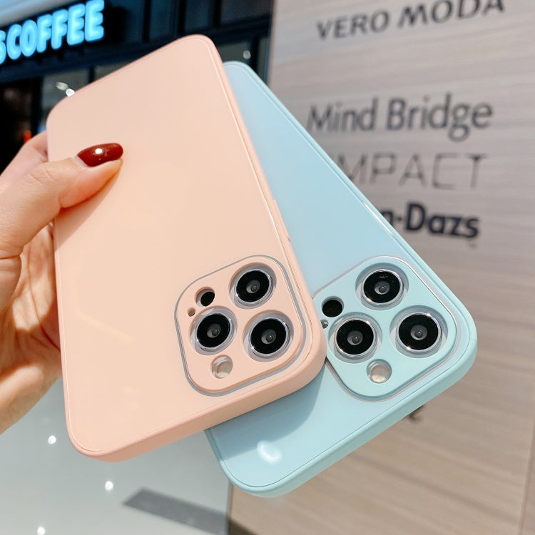 Solid Color Tempered Glass Phone Case, For iPhone 11 Pro Max, For iPhone 11 Pro, For iPhone 11
