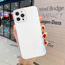 Load image into Gallery viewer, Solid Color Tempered Glass Phone Case, For iPhone 11 Pro Max, For iPhone 11 Pro, For iPhone 11