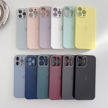 Load image into Gallery viewer, Skin Frosted Tempered Glass Phone Case, For iPhone 14 Pro Max, For iPhone 14 Pro, For iPhone 14, For iPhone 14 Plus