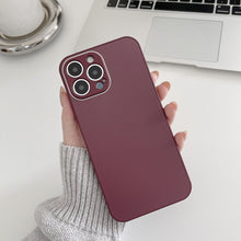 Load image into Gallery viewer, Skin Frosted Tempered Glass Phone Case, For iPhone 11