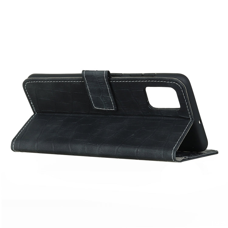 Crocodile Texture Horizontal Flip Leather Case with Holder & Card Slots & Wallet, For Xiaomi Mi 10 Lite 5G