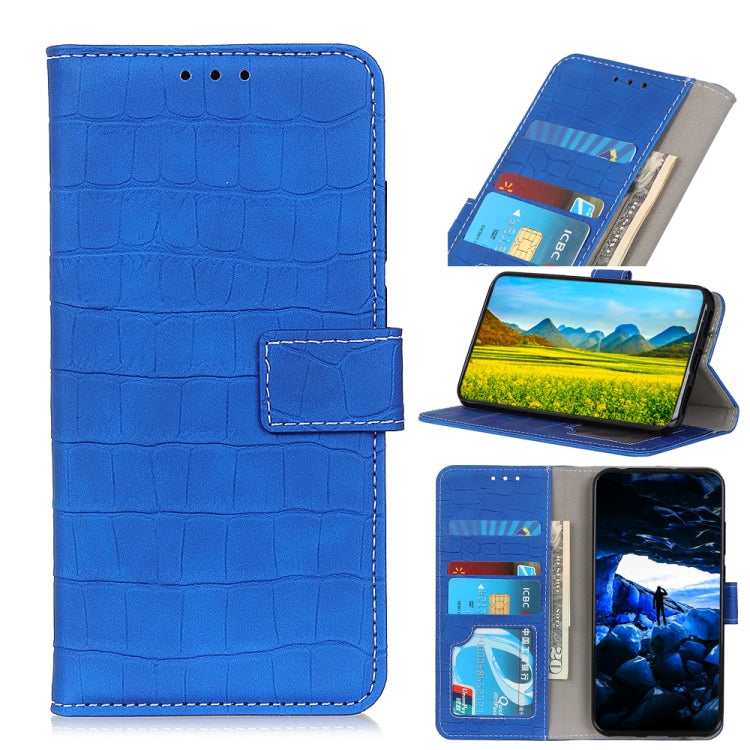 Crocodile Texture Horizontal Flip Leather Case with Holder & Card Slots & Wallet, For Xiaomi Mi 10 Lite 5G