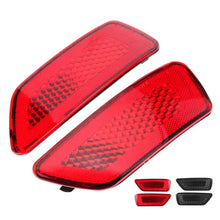 Load image into Gallery viewer, 1 Pair For Jeep Grand Cherokee 2011-2018 Car Rear Bumper Lamp Reflector 57010720AC 57010721AC, For Jeep Grand Cherokee 2011-2018(Red), For Jeep Grand Cherokee 2011-2018(Smoked Black)