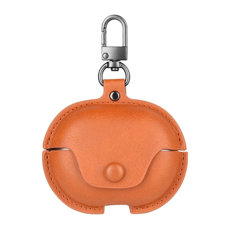 Business Leather Earphone Protective Case with Hook