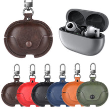 Load image into Gallery viewer, Business Leather Earphone Protective Case with Hook