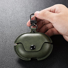 Load image into Gallery viewer, Business Leather Earphone Protective Case with Hook