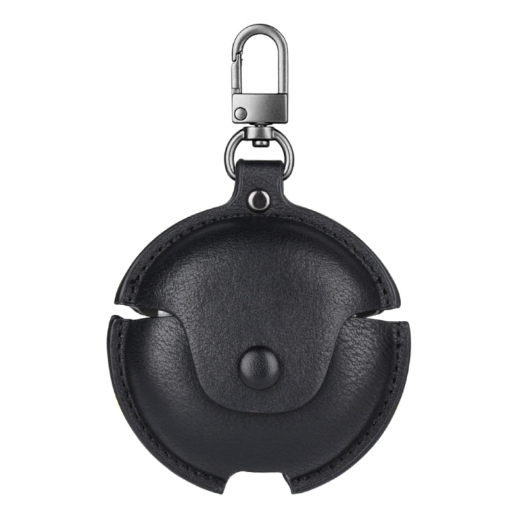 Business Leather Earphone Protective Case with Hook