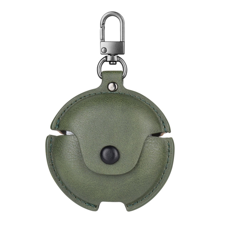 Business Leather Earphone Protective Case with Hook