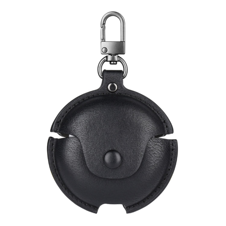 Business Leather Earphone Protective Case with Hook