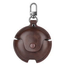 Load image into Gallery viewer, Business Leather Earphone Protective Case with Hook