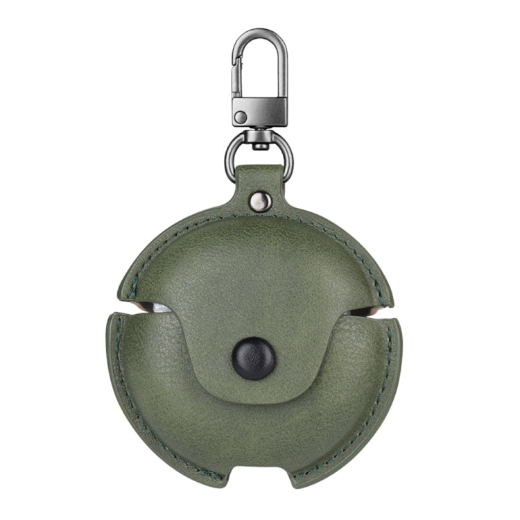 Business Leather Earphone Protective Case with Hook