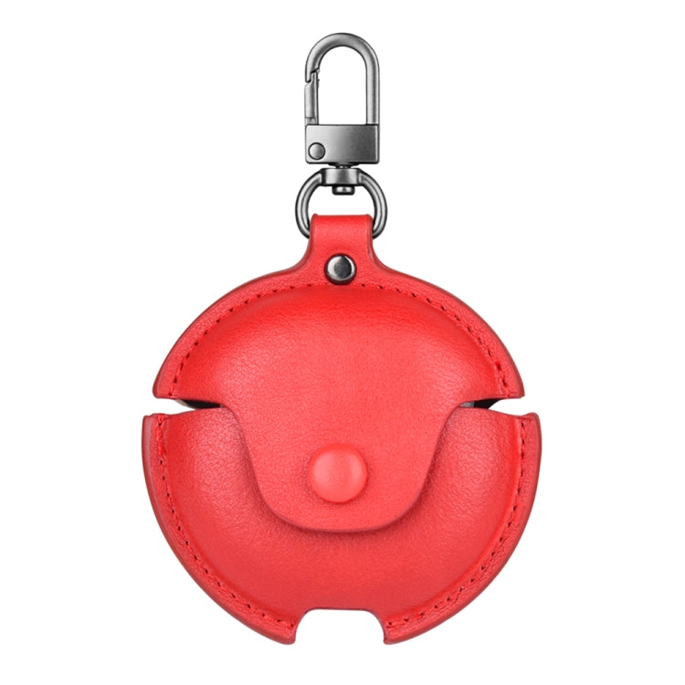 Business Leather Earphone Protective Case with Hook