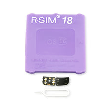 Load image into Gallery viewer, R-SIM 18 Turns Locked Into Unlocked iOS16 System Universal 5G Unlocking Card