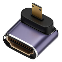 Load image into Gallery viewer, 8K HDMI 2.1 to Micro HDMI Adapter, D8K-01, D8K-02, D8K-03, D8K-04, D8K-05, C8K-01, C8K-02, C8K-03, C8K-04, C8K-05, C8K-06, C8K-07