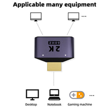 Load image into Gallery viewer, 2 in 1 2K 60Hz HDMI Adapter with Indicator Lights