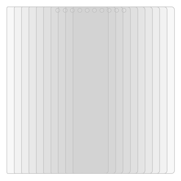 25 PCS For Lenovo Yoga Tab3 Pro-X90Y 10.1 9H 0.3mm Explosion-proof Tempered Glass Film