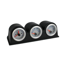 Load image into Gallery viewer, 52mm 3 in 1 12V Car Combined Meter Tachometer + Water Temp Gauge + Oil Press Gauge with Bracket, Tachometer + Water Temp Gauge + Oil Press Gauge