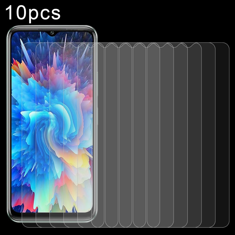 10pcs 0.26mm 9H 2.5D Tempered Glass Film, For Moxee M2160 (10 PCS), For Samsung Galaxy A24 5G (10 PCS), For Motorola Moto X40 Pro (10 PCS), For Infinix Hot 20 5G (10 PCS), For Infinix Smart 7 (10 PCS)
