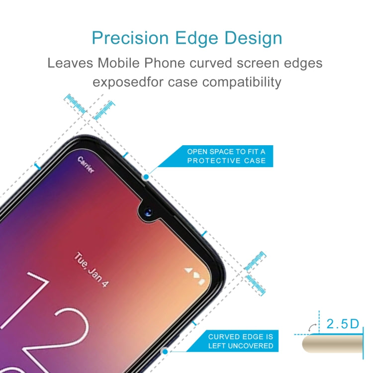 10pcs 0.26mm 9H 2.5D Tempered Glass Film, For Moxee M2160 (10 PCS), For Samsung Galaxy A24 5G (10 PCS), For Motorola Moto X40 Pro (10 PCS), For Infinix Hot 20 5G (10 PCS), For Infinix Smart 7 (10 PCS)