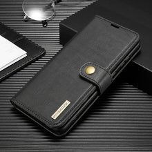 Load image into Gallery viewer, DG.MING Crazy Horse Texture Flip Detachable Magnetic Leather Case with Holder &amp; Card Slots &amp; Wallet, For Galaxy S20+