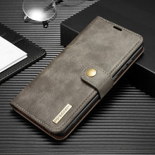 Load image into Gallery viewer, DG.MING Crazy Horse Texture Flip Detachable Magnetic Leather Case with Holder &amp; Card Slots &amp; Wallet, For Galaxy S20+