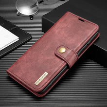 Load image into Gallery viewer, DG.MING Crazy Horse Texture Flip Detachable Magnetic Leather Case with Holder &amp; Card Slots &amp; Wallet, For Galaxy S20+