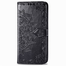 Load image into Gallery viewer, Embossed Mandala Pattern PC + TPU Horizontal Flip Leather Case with Holder &amp; Card Slots