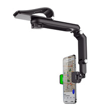 Load image into Gallery viewer, Multifunctional Car Sun Visor Rear Seat Mobile Phone Holder, Z001 (Green), Z001 (Grey)