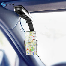 Load image into Gallery viewer, Multifunctional Car Sun Visor Rear Seat Mobile Phone Holder, Z001 (Green), Z001 (Grey)