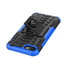 Load image into Gallery viewer, Tire Texture Shockproof TPU+PC Protective Case with Holder