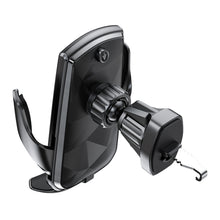 Load image into Gallery viewer, V5 15W Smart Induction Wireless Charger Car Phone Holder, V5 15W Black