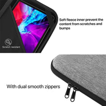 Load image into Gallery viewer, Multifunctional Double-Layer EVA Hard Case Storage Bag, For 9.7-11 inch Tablet