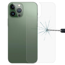 Load image into Gallery viewer, For iPhone 13 9H 2.5D Half-screen Transparent Back Tempered Glass Film, For iPhone 13 Pro Max(1 PC), For iPhone 13(1 PC), For iPhone 12 Pro Max(1 PC), For iPhone 12 / 12 Pro(1 PC), For iPhone 12 mini(1 PC)