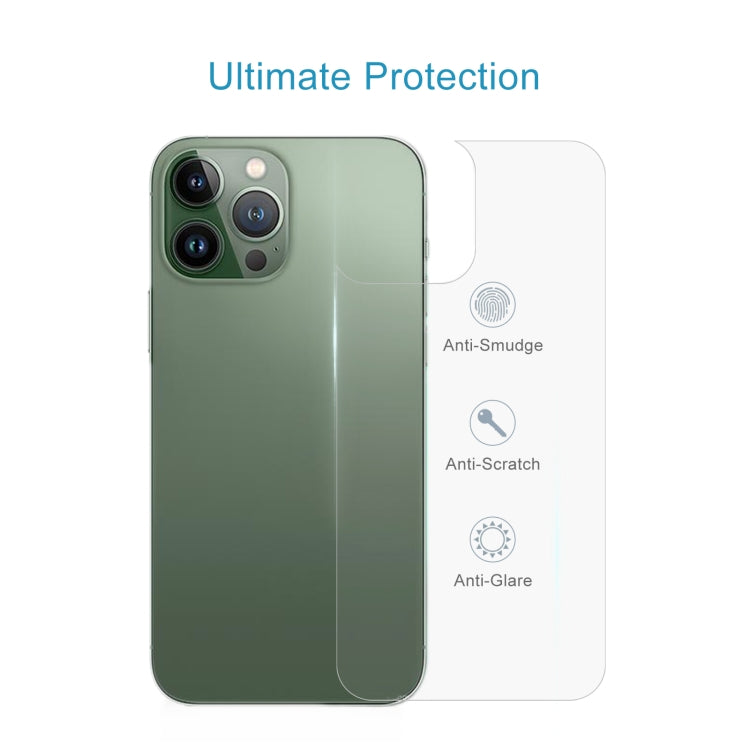 For iPhone 13 9H 2.5D Half-screen Transparent Back Tempered Glass Film, For iPhone 13 Pro Max(1 PC), For iPhone 13(1 PC), For iPhone 12 Pro Max(1 PC), For iPhone 12 / 12 Pro(1 PC), For iPhone 12 mini(1 PC)