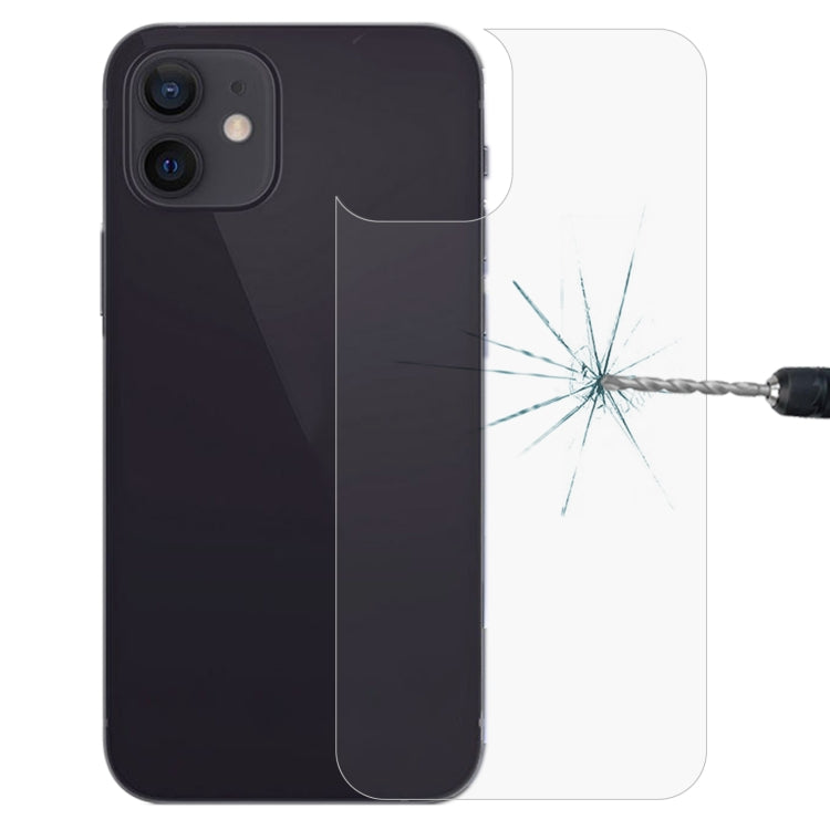 For iPhone 13 9H 2.5D Half-screen Transparent Back Tempered Glass Film, For iPhone 13 Pro Max(1 PC), For iPhone 13(1 PC), For iPhone 12 Pro Max(1 PC), For iPhone 12 / 12 Pro(1 PC), For iPhone 12 mini(1 PC)