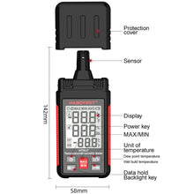Load image into Gallery viewer, HABOTEST HT607 Portable Handheld Temperature Humidity Tester, HT607