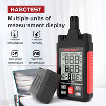 Load image into Gallery viewer, HABOTEST HT607 Portable Handheld Temperature Humidity Tester, HT607