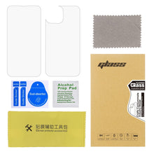 Load image into Gallery viewer, 2pcs Front And 2pcs Back 9H 2.5D Tempered Glass Film Set, For iPhone 13 Pro