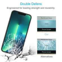 Load image into Gallery viewer, 2pcs Front And 2pcs Back 9H 2.5D Tempered Glass Film Set, For iPhone 13 Pro