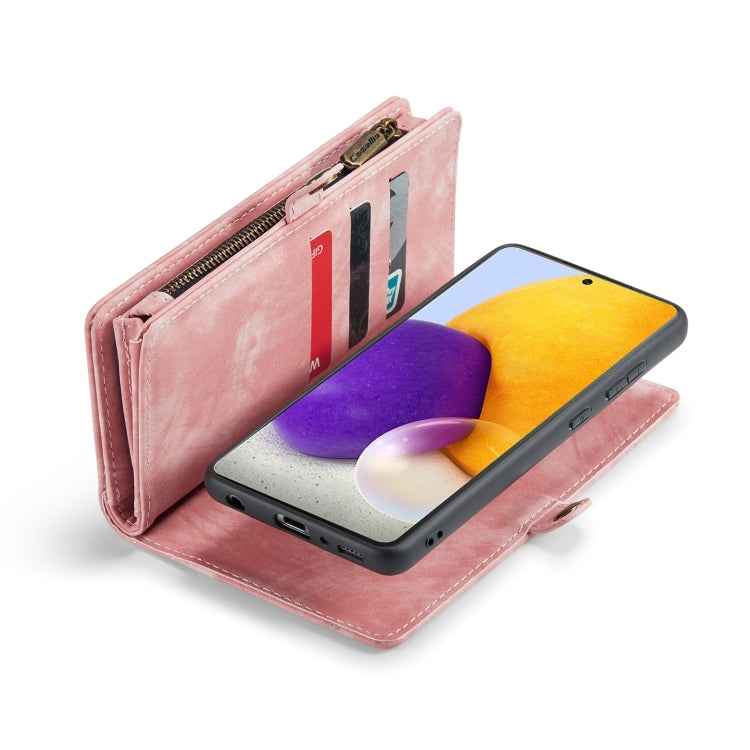 CaseMe Detachable Multifunctional Horizontal Flip Leather Case, with Card Slot & Holder & Zipper Wallet & Photo Frame
