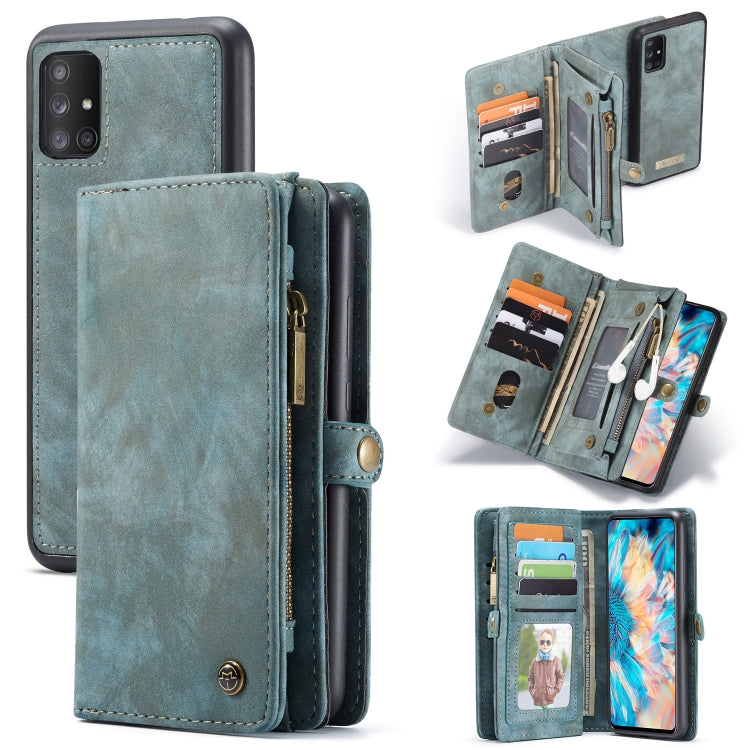 CaseMe Detachable Multifunctional Horizontal Flip Leather Case, with Card Slot & Holder & Zipper Wallet & Photo Frame